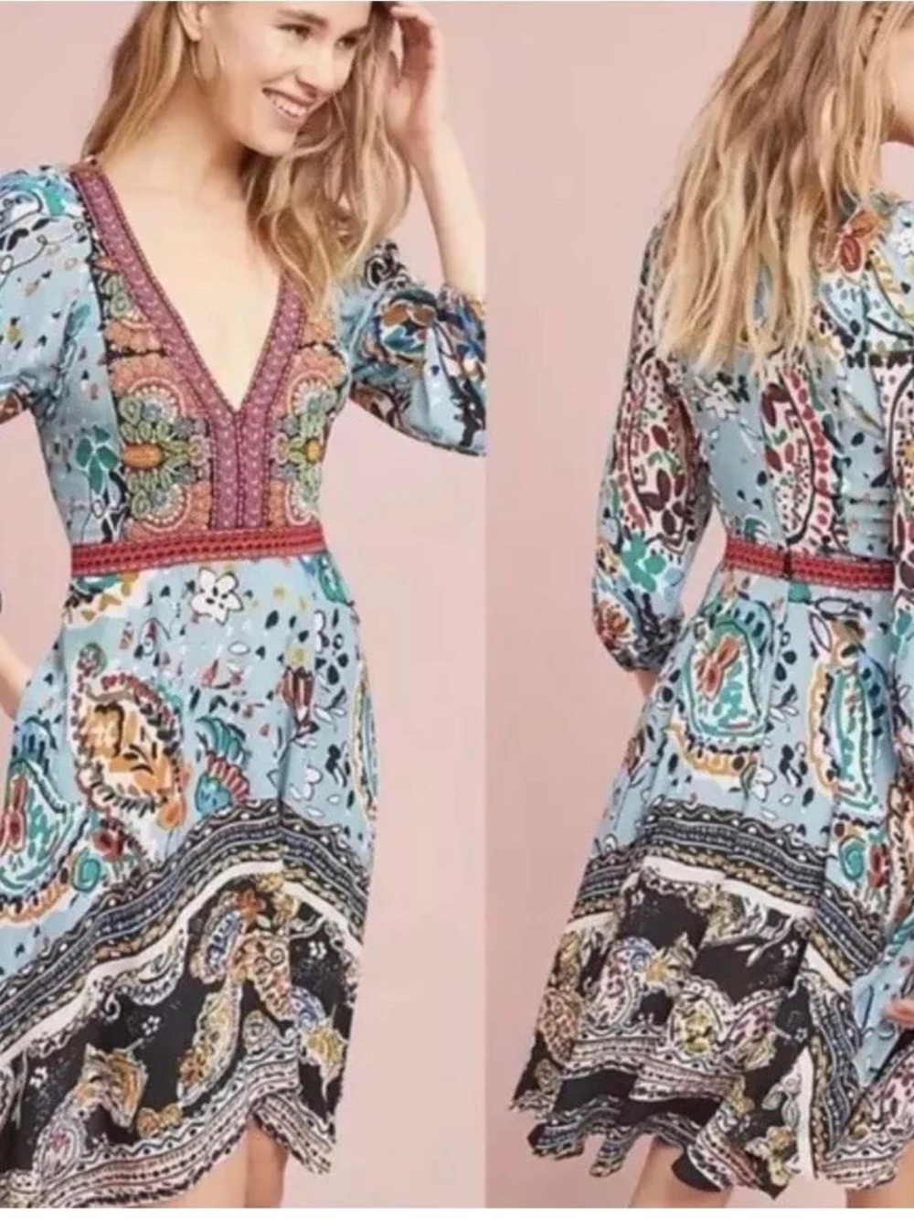 Akemi +Kin Anthropologie Beaded Dress - Picture 6 of 6